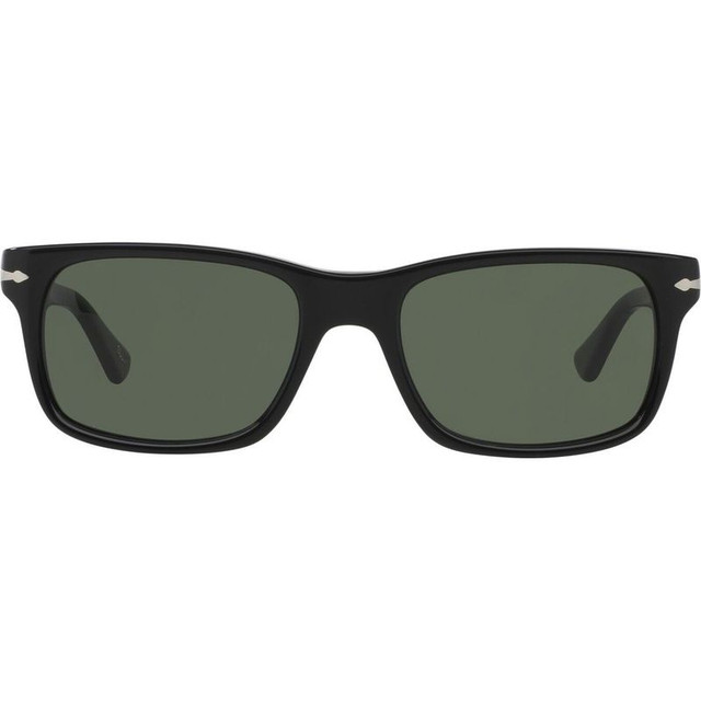 PO3048S - Black/Green Glass Lenses 58 Eye Size