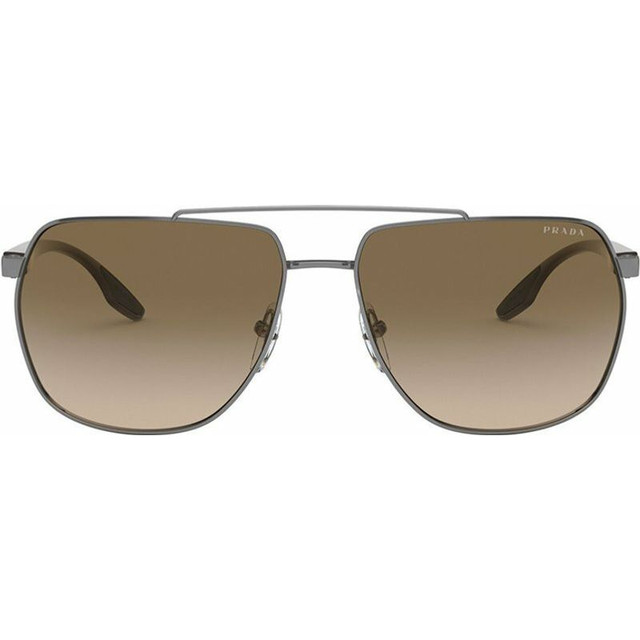 Prada Linea Rossa PS55VS - Gunmetal/Brown Gradient Lenses