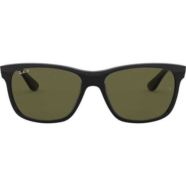 RB4181 - Black/Green Polarised Lenses