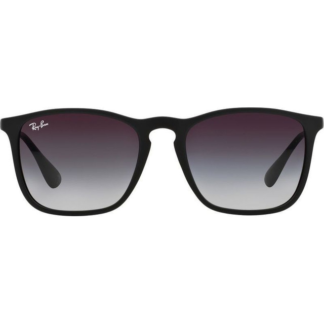 Ray-Ban Chris RB4187 - Black Rubber/Grey Gradient Lenses