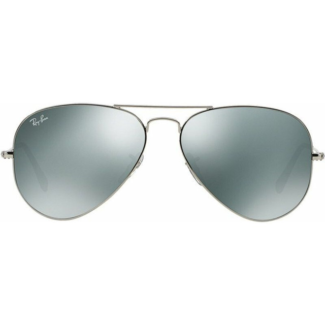 Ray-Ban Aviator Classic RB3025 - Silver/Grey Mirror Glass Lenses 58 Eye Size