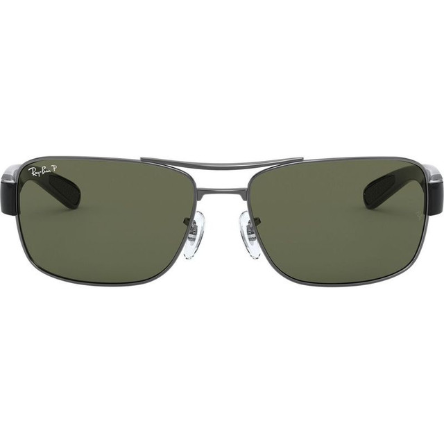 RB3522 - Gunmetal/Green Polarised Lenses