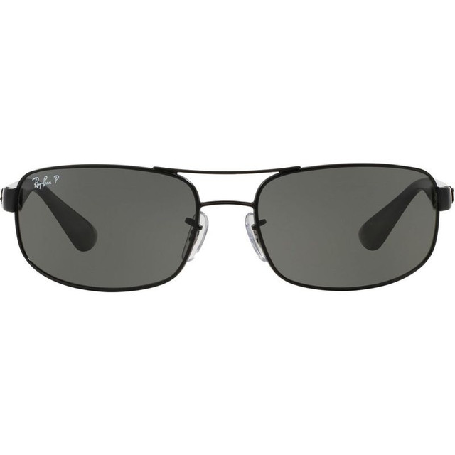 Ray-Ban RB3445 - Matte Black/Dark Grey Polarised Lenses 61 Eye Size