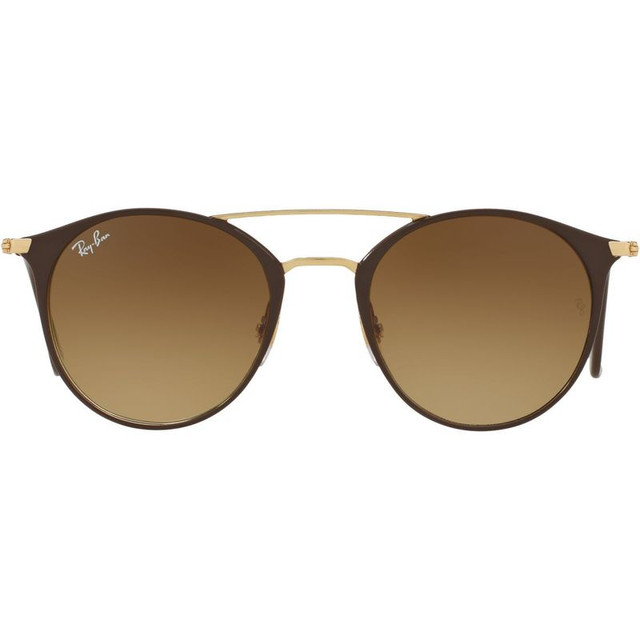 Ray-Ban RB3546 - Gold and Brown/Brown Gradient Lenses