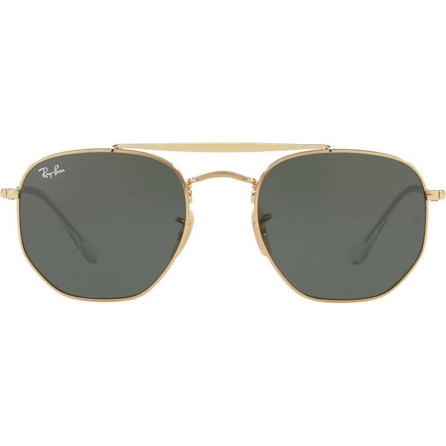 Ray-Ban Marshal RB3648 - Gold/Green Glass Lenses