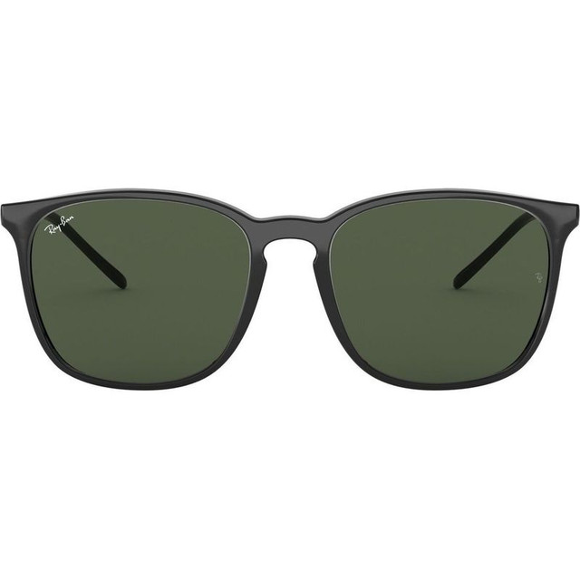 Ray-Ban RB4387 - Black/Green Lenses