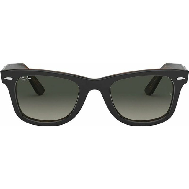 Original Wayfarer RB2140 - Top Grey on Havana/Grey Gradient Glass Lenses 50 Eye Size