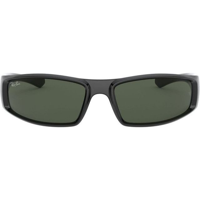 Ray-Ban RB4335 - Black/Green Lenses