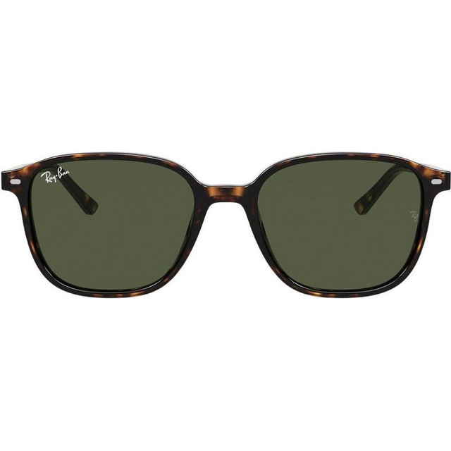 Ray-Ban Leonard RB2193 - Havana/Green Glass Lenses 51 Eye Size