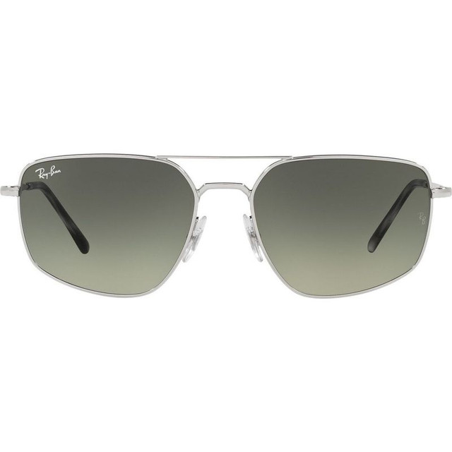 Ray-Ban RB3666 - Silver/Grey Gradient Glass Lenses