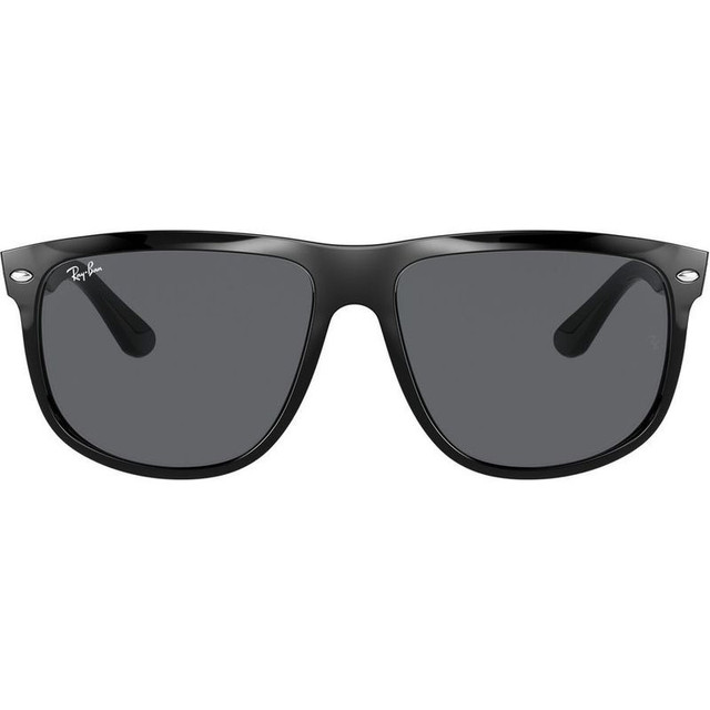 Ray-Ban Boyfriend RB4147 - Black/Dark Grey Lenses 60 Eye Size