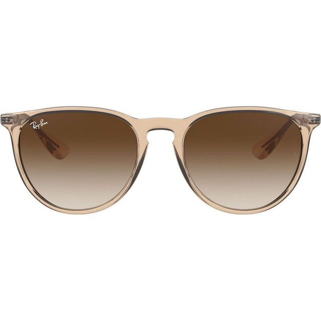 Ray-Ban Erika Classic RB4171 - Transparent Light Brown/Brown Gradient Dark Brown Lenses