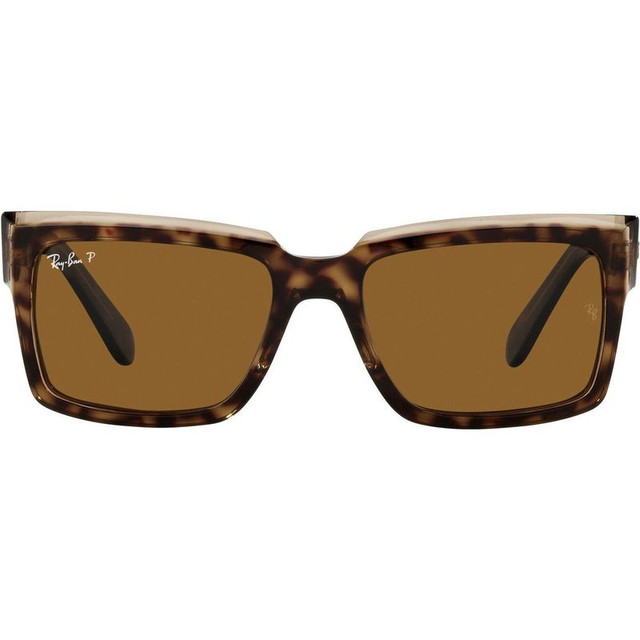 Inverness RB2191 - Havana on Transparent Brown/Brown Glass Polarised Lenses