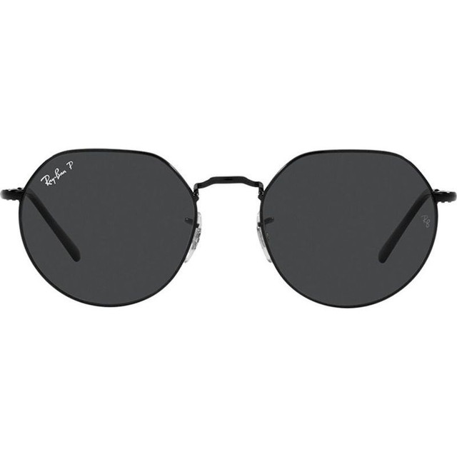 Jack RB3565 - Black/Grey Polarised Glass Lenses 53 Eye Size