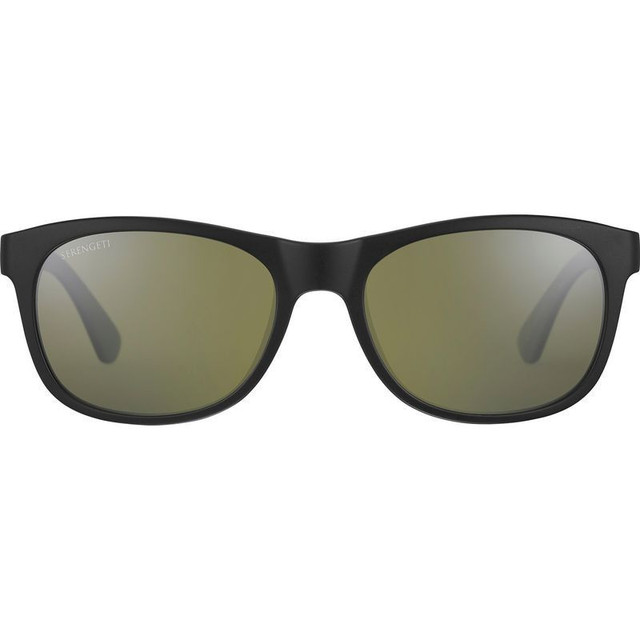 Serengeti Anteo - Satin Black/555nm Photochromic Polarised Glass Lenses