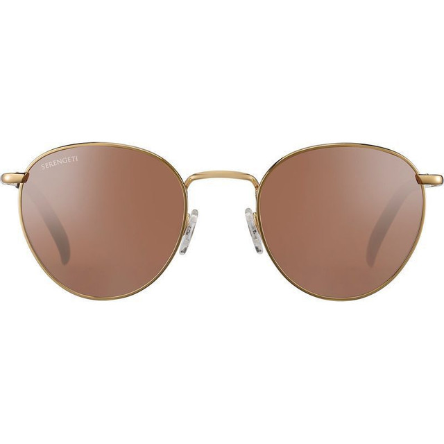 Serengeti Hamel - Shiny Gold/Drivers Gold Photochromic Polarised Glass Lenses