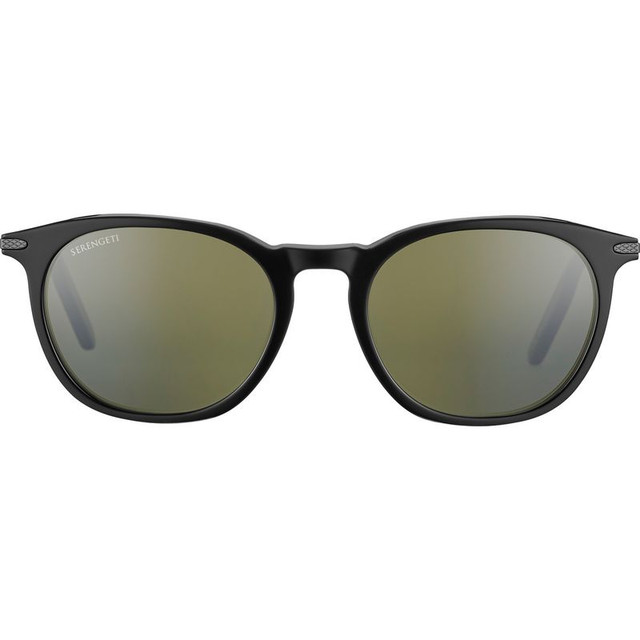 Serengeti Arlie - Shiny Black/555nm Photochromic Polarised Glass Lenses