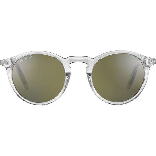 Raffaele - Shiny Crystal/555nm Photochromic Polarised Glass Lenses