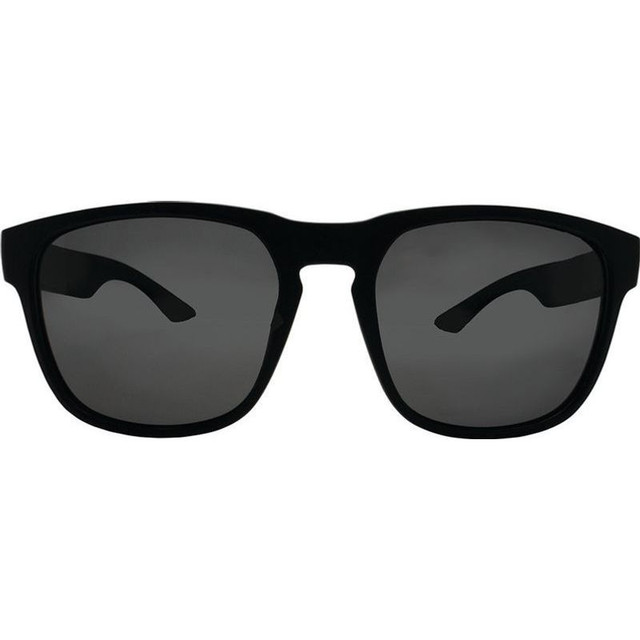 Spartan - Black Rubber/Smoke Flash Polarised Lenses