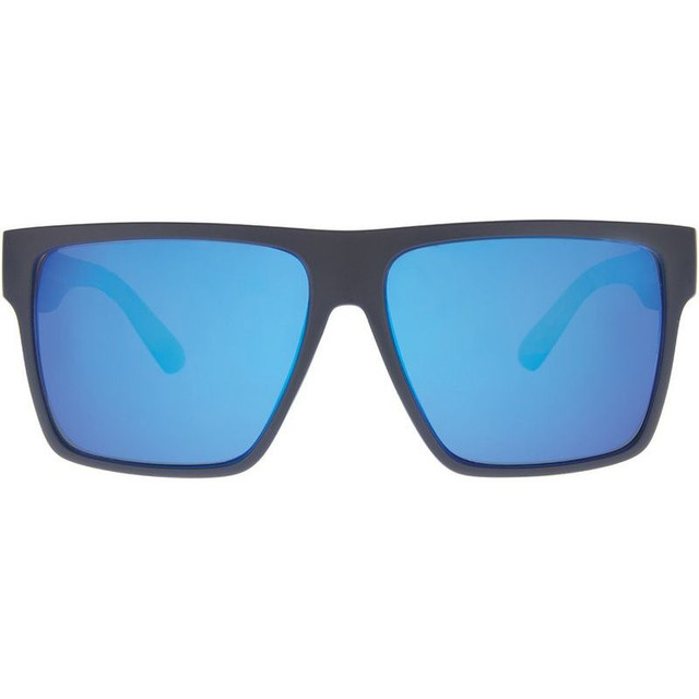 SIN Eyewear Vespa II - Matte Black/Blue Flash Polarised Lenses