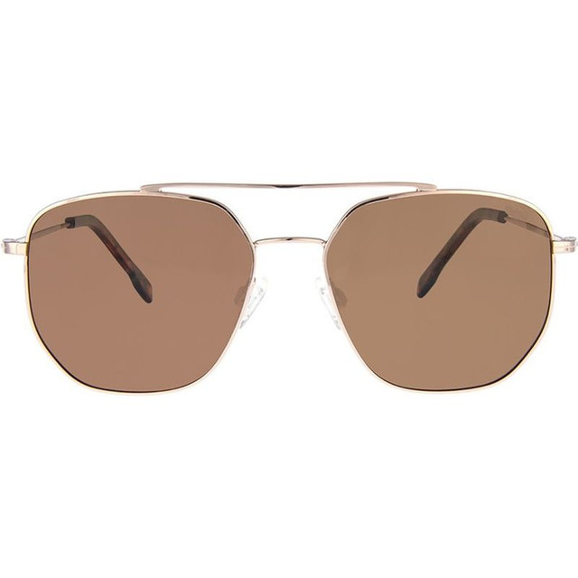 SIN Eyewear Maverick - Gold/Brown Polarised Lenses