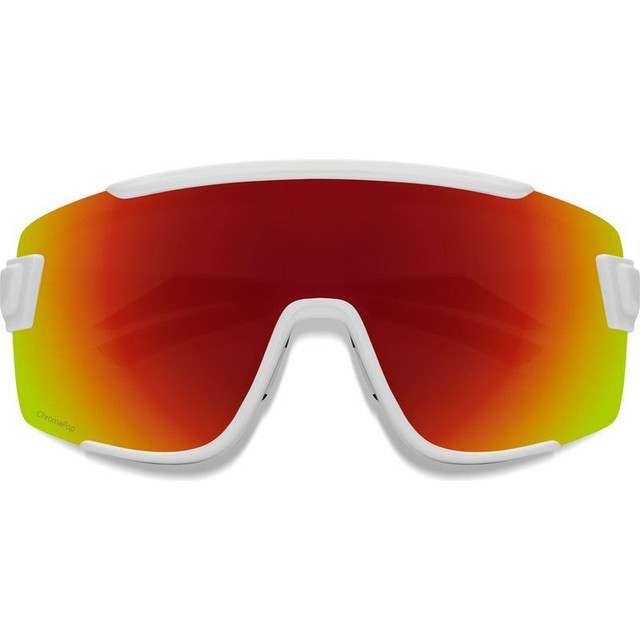 Wildcat - White/Chromapop Red Mirror Lenses