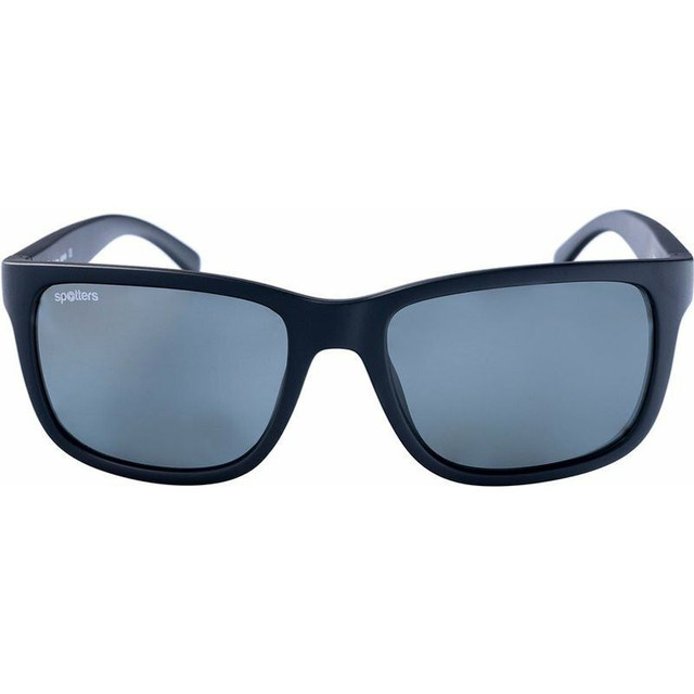 Spotters Zane - Matte Black/CR39 Grey Polarised Lenses