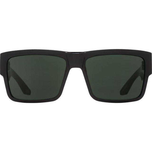 Spy Cyrus - Black/HD+ Grey Green Lenses