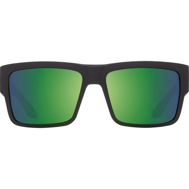 Spy Cyrus - Matte Black/HD+ Bronze Polarised with Green Spectra Lenses