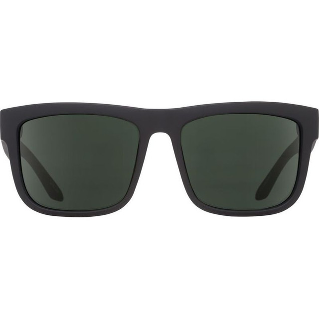 Spy Discord - Soft Matte Black/HD+ Grey Green Polarised Lenses