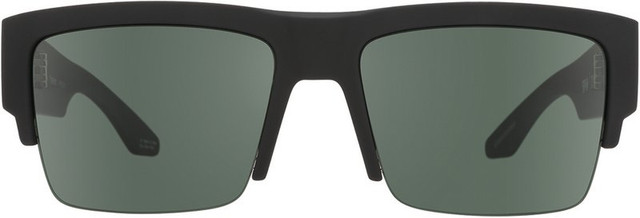 Cyrus 5050 - Soft Matte Black/HD+ Grey Green Polarised Lenses