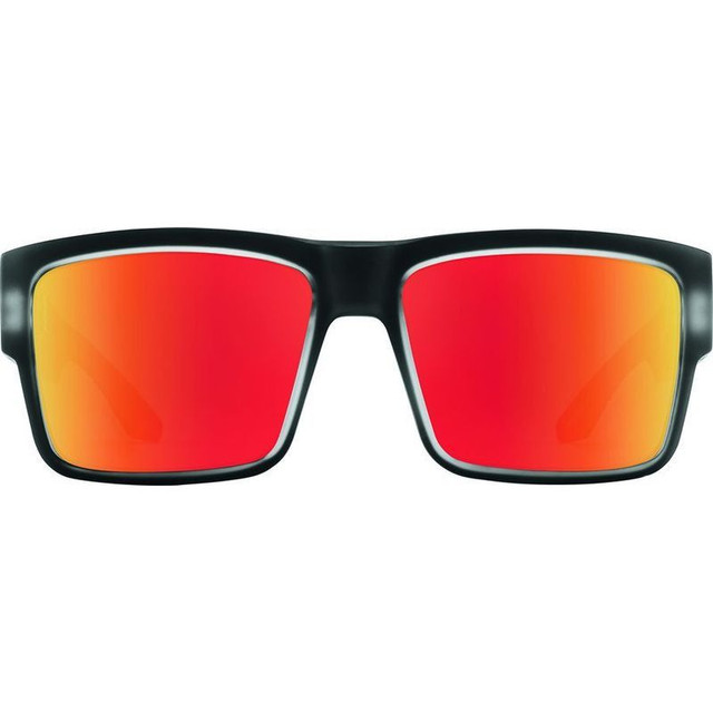 Spy Cyrus - Matte Black Ice/HD+ Grey Green with Red Spectra Polarised Lenses