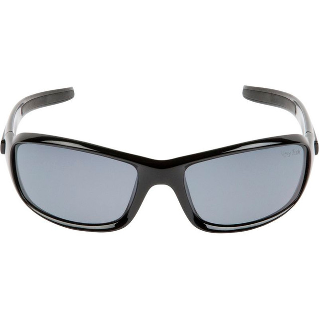 Ugly Fish P1077 - Shiny Black/Smoke Polarised Lenses