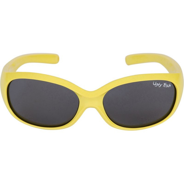 PB001 ANKLE BITERS - Yellow/Smoke Polarised Lenses