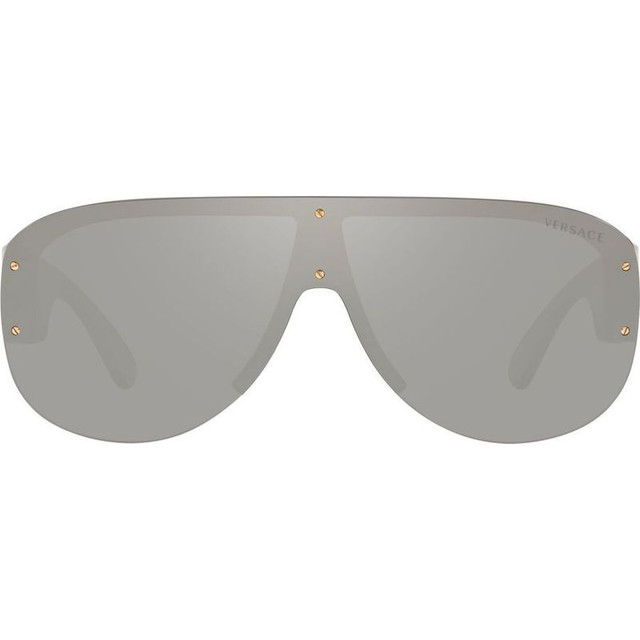 Versace VE4391 - Transparent Grey/Light Grey Silver Mirror Lenses