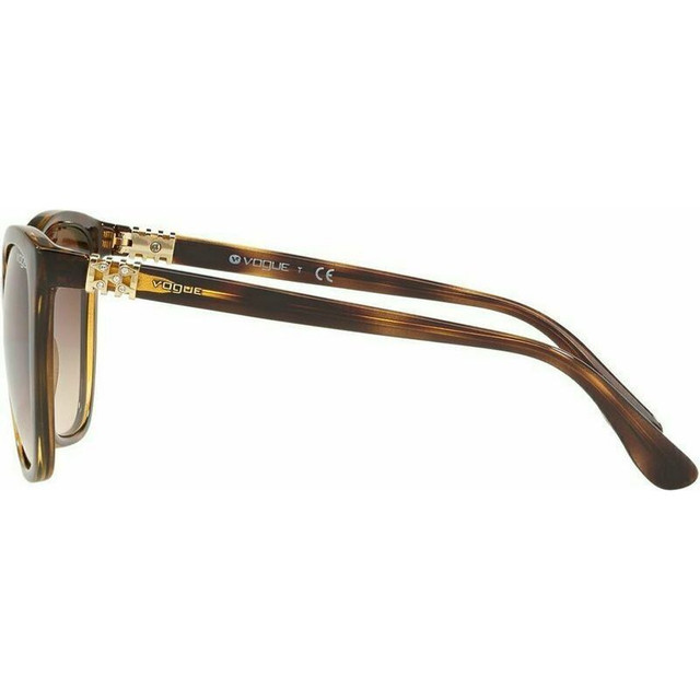 Vogue Eyewear VO5243SB - Dark Havana/Brown Gradient Lenses