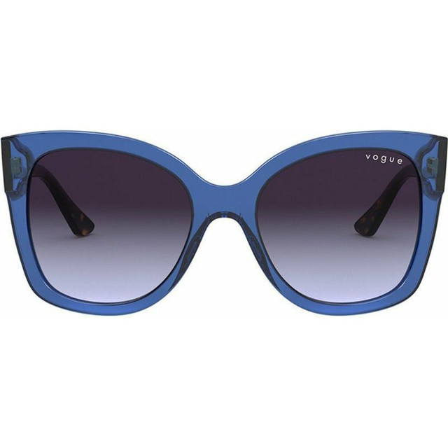 Vogue Eyewear VO5338S - Transparent Blue/Violet Grey Gradient Lenses