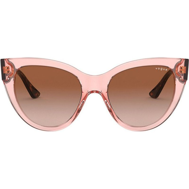 VO5339S - Transparent Dark Pink/Brown Gradient Lenses