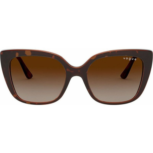 Vogue Eyewear VO5337S - Dark Havana/Brown Gradient Lenses