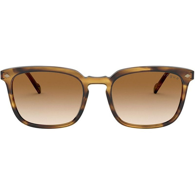 VO5347S - Striped Havana/Brown Gradient Lenses