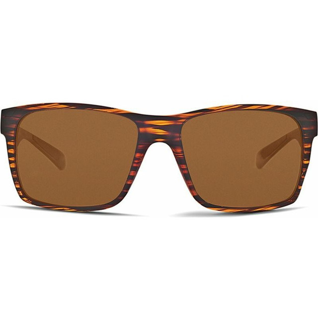 Brewer - Matte Woodgrain/Copper Polarised Lenses