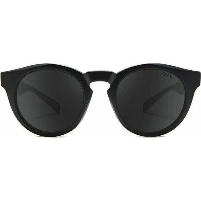 Zeal Optics Crowley - Matte Black/Dark Grey Polarised Lenses