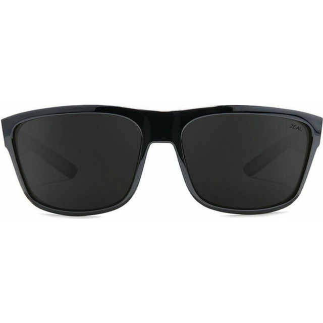 Zeal Optics Rampart - Gloss Black/Dark Grey Polarised Lenses