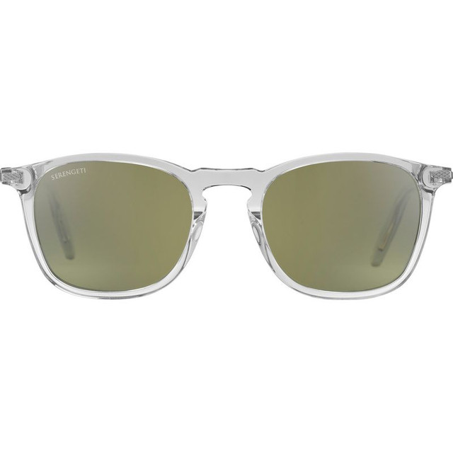 Serengeti Delio - Shiny Crystal/555nm Photochromic Polarised Glass Lenses