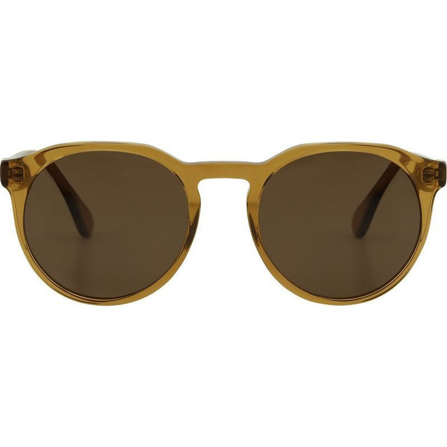 Bask Eyewear Sheyd - Crystal Toffee/Brown Polarised Lenses