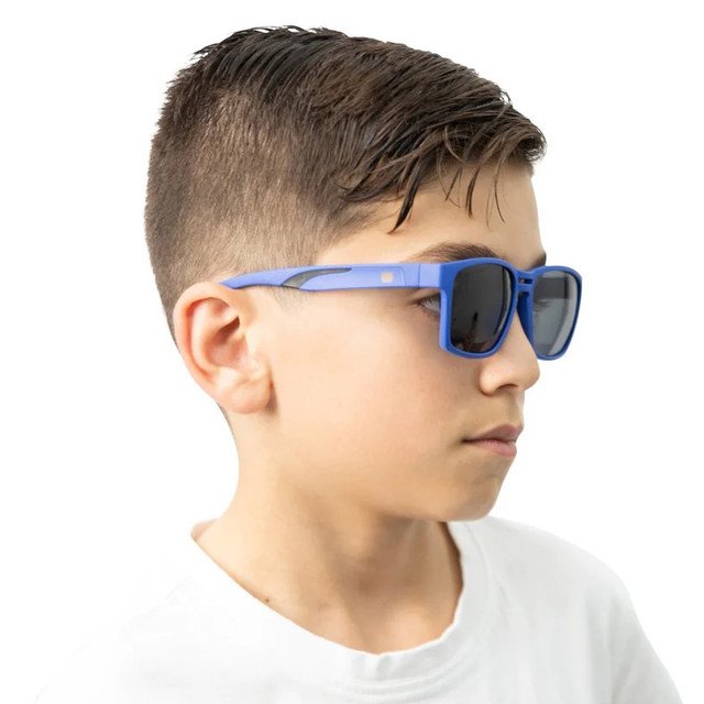 PKR737 RETRO - Blue/Smoke Polarised Lenses