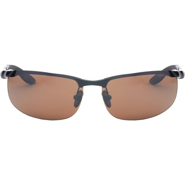 Breeze - Shiny Black/Brown Polarised Lenses