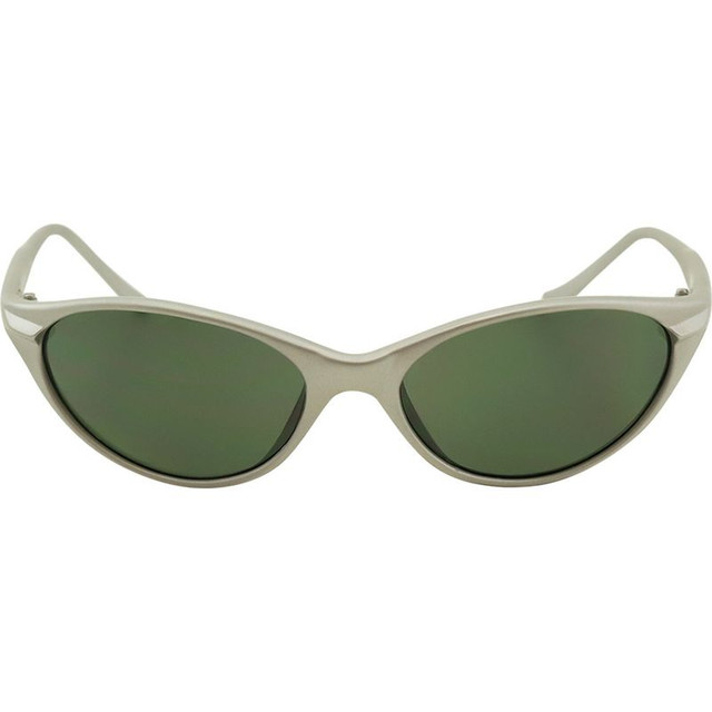 JS Eyewear Gold - Matte Silver/Smoke Lenses