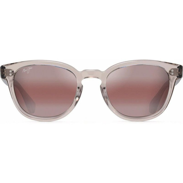 Cheetah 5 - Crystal and Hint of Pink/Maui Rose Polarised Lenses