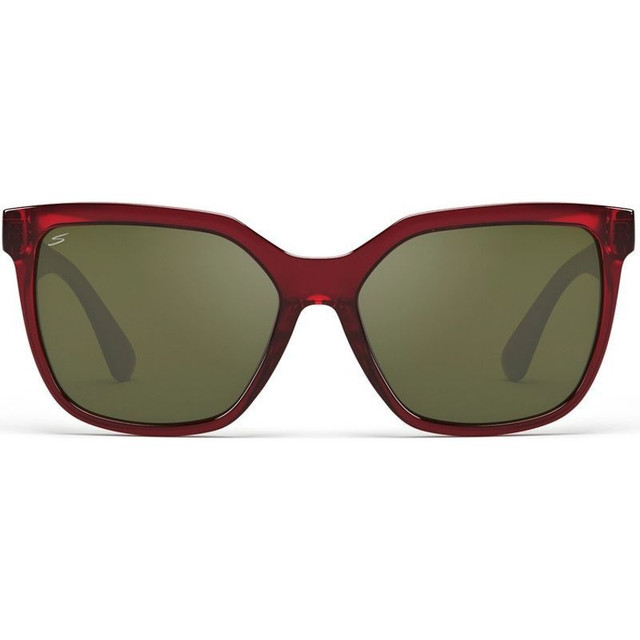 Wakota - Shiny Crystal Burgundy/555nm Saturn Photochromic Polarised Lenses